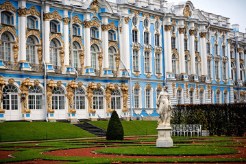 Sculpture in front of the Catherine's Palace, Russia