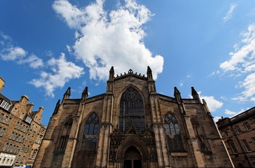 Fototapeta na wymiar St Giles Cathedral. Edynburg. Szkocja. UK.