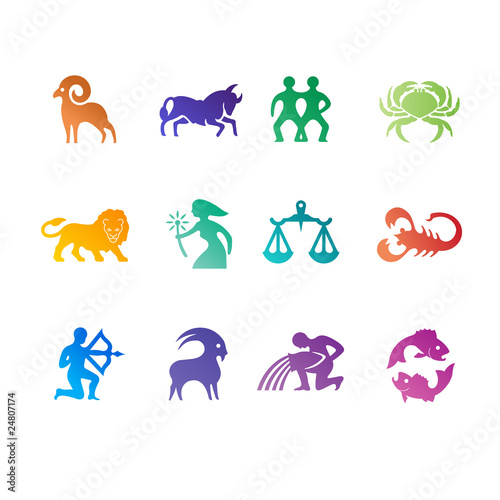 "Colorful zodiac signs" Stock photo and royalty-free images on Fotolia