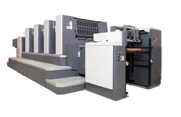 four-section offset printed machine