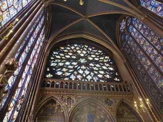Sainte Chapelle en Paris (Francia)