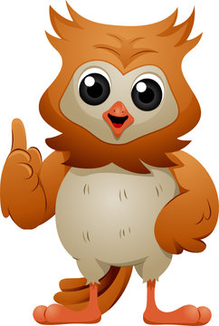 Talking and Gesturing Owl