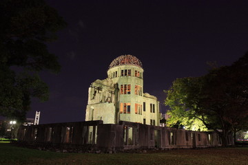 second world war ruins of A-bomb dome, Hiroshima