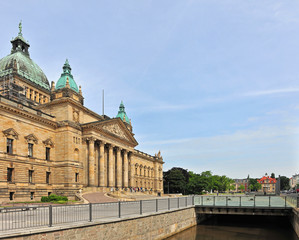 Das Bundesverwaltungsgericht in Leipzig