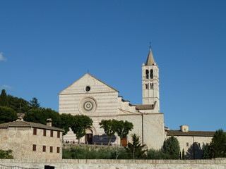 Fototapeta na wymiar Assisi - Santa Chiara
