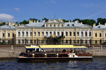 Naklejka na ściany i meble Шереметьевский дворец Фонтанка