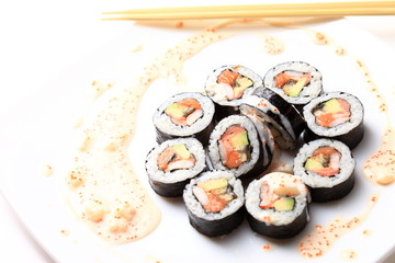 traditional japanese sushi