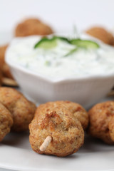 Kebab with tzatziki