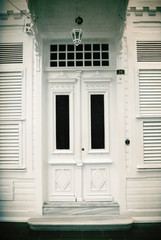 a traditional door