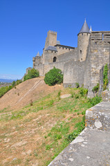 Fototapeta na wymiar miasto Carcassone