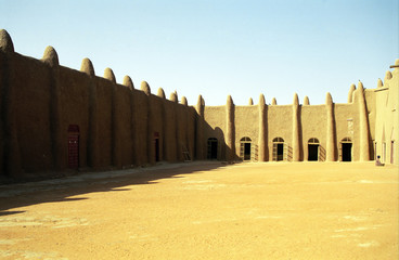The Great Mosque, Djenne, Mali - obrazy, fototapety, plakaty