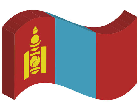 Flagge Mongolei, Stein