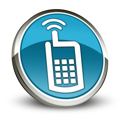 3D Style Icon "Cell Phone"
