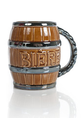 French beer mug