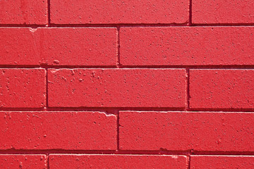old brick walls of historic houses in typical structure