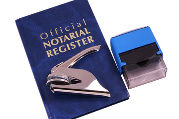 Notary Stamp and Embosser