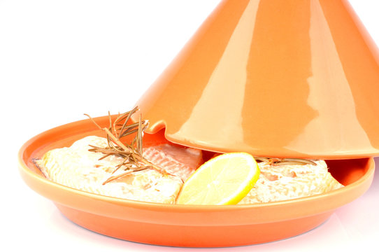 Saumon fa&ccedil;on tajine