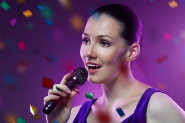 singing girl