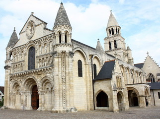 Fototapeta na wymiar Notre-Dame-la-Grande