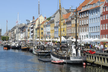Fototapeta na wymiar The shore in Copenhagen