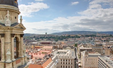 Fototapeta premium vue generale de budapest