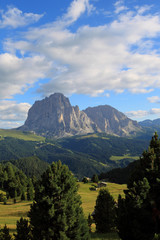 Langkofel in den Dolomiten
