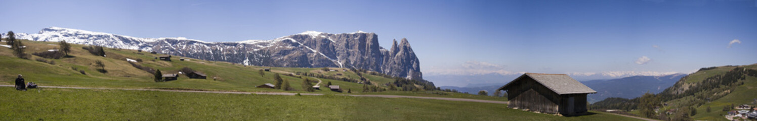 Panorama mit Santnerspitz