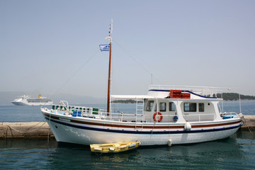 Little touristic boat