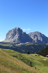 Berg Langkofel in den Dolomiten
