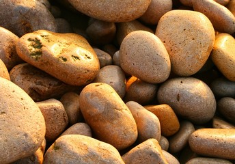 Obraz premium Okrągłe kamienie