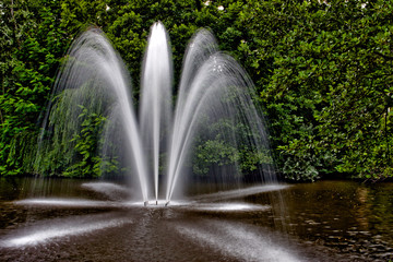 Wasserspiel abstrakt 