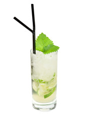 Mojito cocktail.isolated