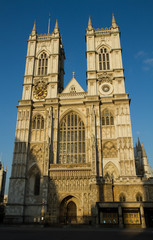 Fototapeta na wymiar The Towers of Westminster Abbey