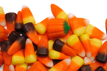 Candy Corn and Pumpkins