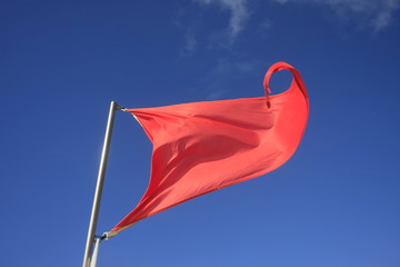 Fahne rot-6