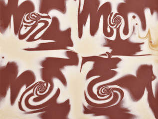 black white chocolate, abstraction