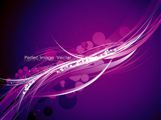 background neon lines illustration