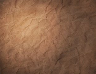 brown crumpled background