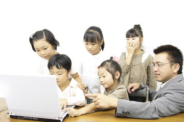 Fototapeta premium 子供