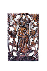 Thai wood carving