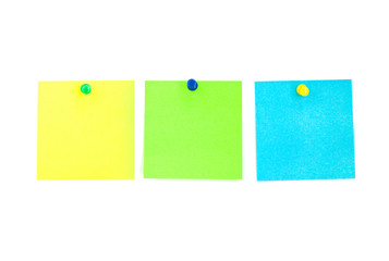 Blank post-its