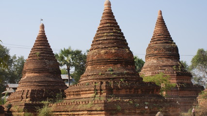 Bagan Temple 4 - obrazy, fototapety, plakaty