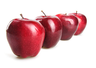 red apples