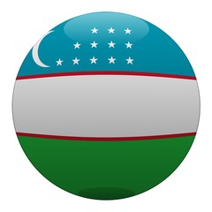 boule ouzbekistan uzbekistan ball drapeau flag