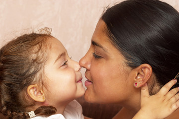 Mother and daughter