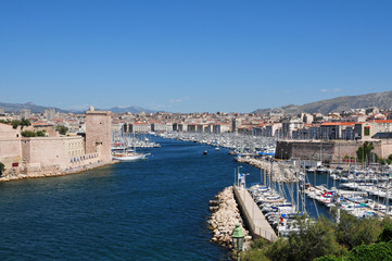 Fototapeta premium Fort Saint Jean Marseille