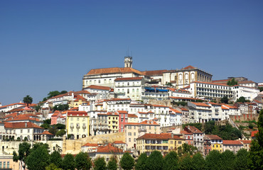 Coimbra, old city at Portugal.