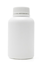 White plastic container