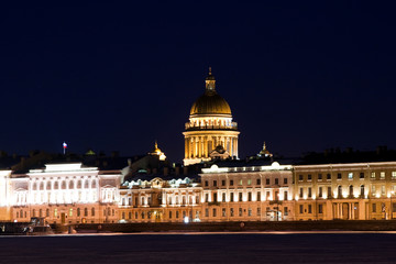 Obraz premium St. Isaac's Cathedral view perfectly