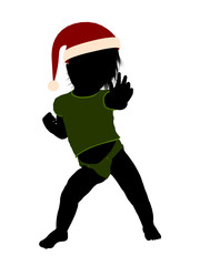 Male Christmas Infant Toddler Illustration Silhouette